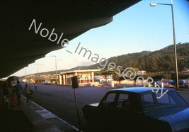 1972 Airport Scene, Cars, Parking Lot, Police Jamaica Ektachrome 35mm Slide - £3.11 GBP