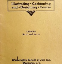 Washington DC Art School Designing Course Book PB 1st Edition 21 &amp; 22 1923 DWS10 - £31.96 GBP