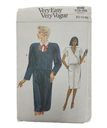 VTG Very Easy Very VOGUE Pattern Misses&#39; Top &amp; Skirt Size 12-14-16  # 93... - $15.19