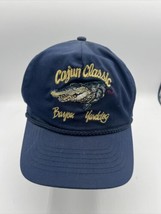 VTG Cajun Classic Bayou Yarddog Gator Hat SnapBack Blue - £7.66 GBP
