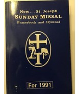 New St Joseph Sunday Missal Prayerbook And Hymnal For 1991 Paperback RAR... - $88.90