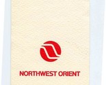 Northwest Orient Airlines Menu 1970 Osaka to Taipei  - $17.82