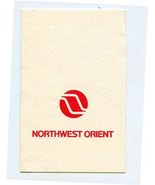 Northwest Orient Airlines Menu 1970 Osaka to Taipei  - £14.01 GBP