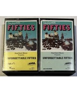 Unforgettable Fifties RCA Heartland Music 2 Cassette Tapes Set 1 &amp; 3 LOT... - $7.95