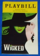 Brand New Wicked Musical Playbill Tony Award Winner Wizard Of Oz Idina Menzel - £3.18 GBP