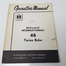 McCormick Twine Baler Operator&#39;s Manual Model 27 International Harvester... - £12.09 GBP