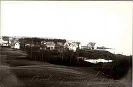 Maine Bird&#39;s Eye View of Blue Hill c1950 Kodak Paper Photo Postcard W2 - £15.94 GBP