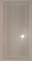 VTG Chandelier Lamp 9&quot; x 4&quot; Rectangular Beveled Glass Panel 5 Lines Repl... - £29.02 GBP