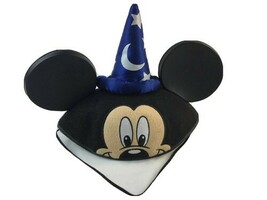 Disney Fantasia Sorcerer Wizard Mickey Mouse Ears Hat Adult OS - $281.87 MXN