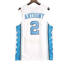 Anthony #2 North Carolina TarHeels Classic Throwback Vintage Jersey - £42.48 GBP