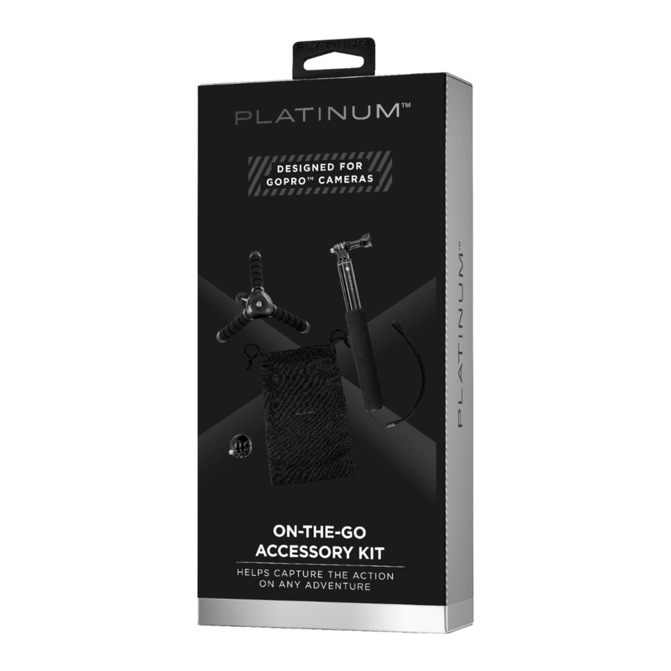 Platinum On the Go Tripod Monopod Accessory Kit for GoPro Action Cameras - $17.06