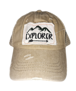 Explorer Ball Cap Tan Unisex Adult - $9.89