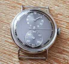 Vintage Mulco Regulator Rare and Unusual Watch WWII era 34mm - $1,890.50