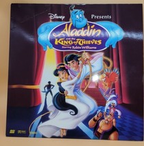 Disney’s Aladdin and The King Of Thieves (LaserDisc) Robin Williams - £11.90 GBP