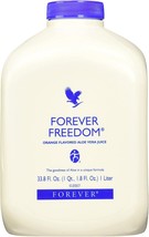Forever Living Freedom Orange Flavor Aloe Vera Juice Joint Mobility 33.8 FL OZ - $38.49