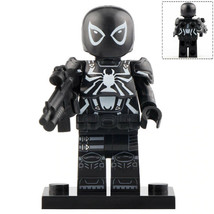 Agent Venom (Flash Thompson) Spider-Man Marvel Comics Minifigure Gift Toy - £2.31 GBP