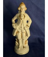 Vintage Occupied Japan Porcelain Figure Colonial Man Approx: 6.5&quot; Tall - $130.76 MXN