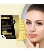 1/2/3Box x5PCS, Gold Firming Eye Mask, to Fade Fine Lines and Dark Circles - $27.38 CAD+