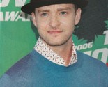 Justin Timberlake Nsync teen magazine pinup clipping Bop blue sweater Di... - $3.50