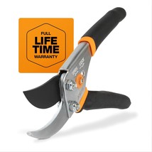 Fiskars Bypass Pruning Shears 5/8” Garden Clippers - Plant Cutting Scissors with - £20.84 GBP