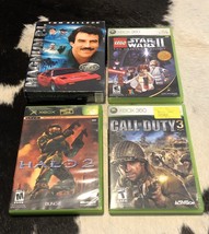 CD Lot Xbox 360 Lego Star Wars II Halo 2 Call Of Duty 3 Magnum PI 1st Season - £14.20 GBP