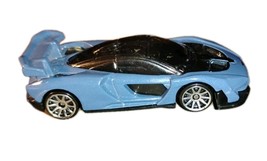 Hot Wheels McLaren Senna - 2018 Exotics, Real Riders Blue - $8.44