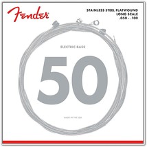 Fender 9050ML Stainless Steel Flatwound Long Scale Bass Strings - Medium... - £58.22 GBP