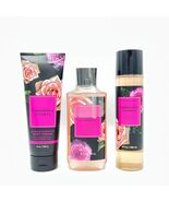 Bath &amp; Body Works Whipped Rose &amp; Vanilla Cream, Shower Gel &amp; Mist 3-Piec... - $65.02 CAD