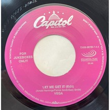 Vega Let Me Get It / No Dough 45 Funk Soul Capitol Jukebox - £8.55 GBP