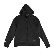 UNDER ARMOUR Women&#39;s M Full Zip Hoodie Jacket, Pink Ribbon Breast Cancer Aware - £19.03 GBP
