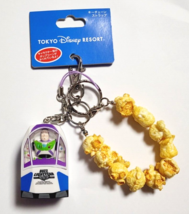 TOY STORY BUZZ LIGHTYEAR Keychain Popcorn Bucket Tokyo Disney Resort Japan - £38.24 GBP