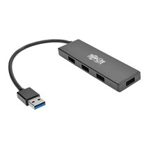 Tripp Lite 4-Port Portable Slim USB 3.0 Super speed Hub with Built In Ca... - £29.70 GBP