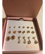 Guess 9 Pieces Earrings Set Rose Gold Tone Round,heart,crystal,pearl,log... - €41,67 EUR Guess 9 Pieces Earrings Set Rose Gold Tone Round,heart,crystal,pearl,log... - €41,67 EUR