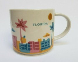 Starbucks Coffee Florida Mug Cup You Are Here Collection 2016 14 fl oz 4... - $39.55