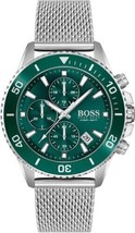 Orologio HUGO BOSS HB1513905 Orologio da uomo con quadrante verde Admiral 2... - £99.51 GBP