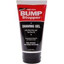 High Time Bump Stopper Shave Gel W/Aloe &amp; Tea Tree Oil 5.3 oz NEW - £27.33 GBP