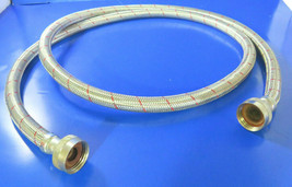 Kenmore Washer : Stainless Braided Water Hose 6 ft {TF2405} - $16.92