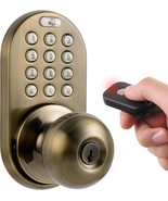 The Milocks Xkk-02Aq Digital Door Knob Lock For Interior Doors Features ... - $127.61 CAD