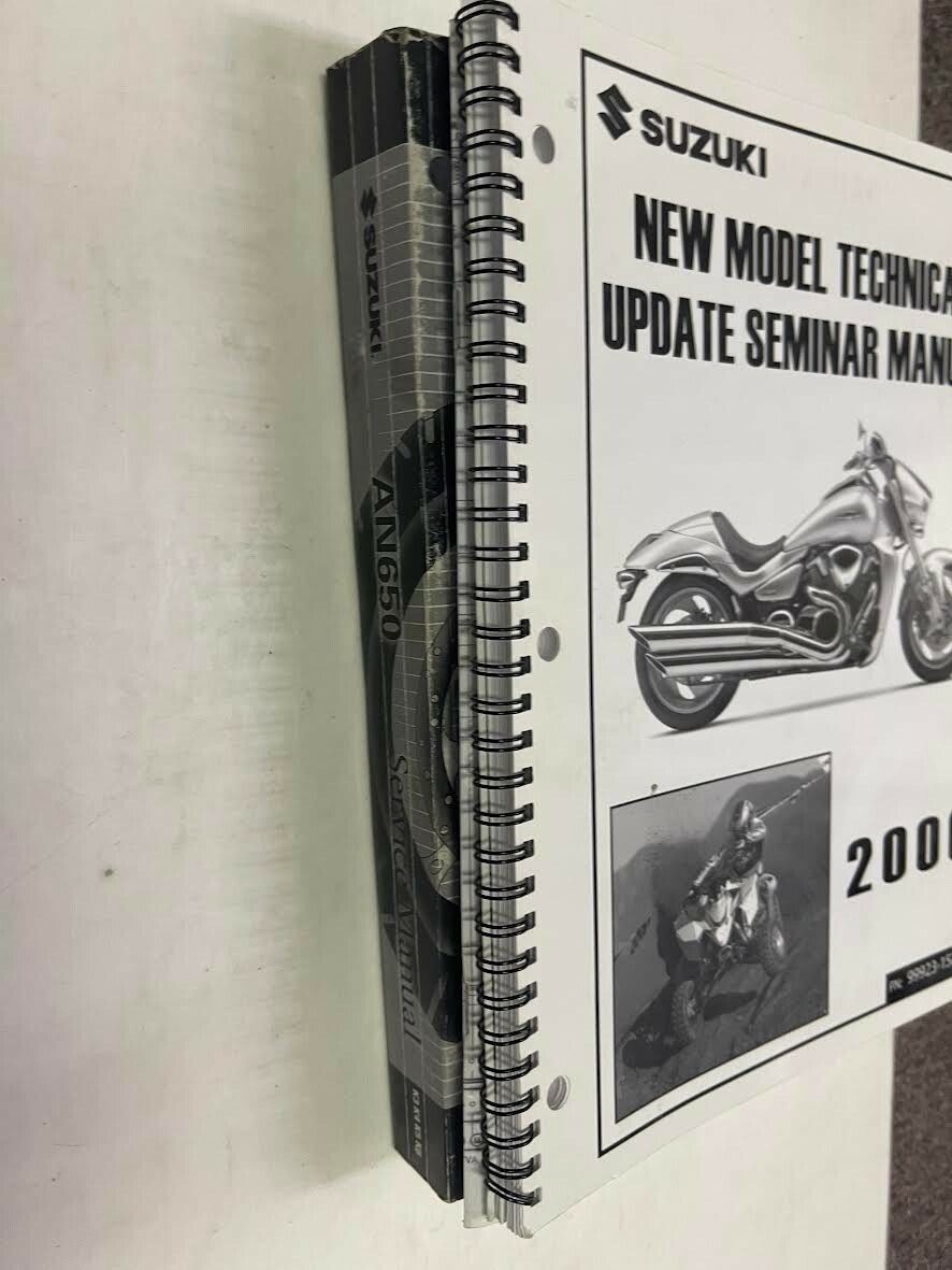 2005 2006 Suzuki AN650 Service Repair Shop Manual Set W Wiring Diagram + Trainin Item image 11