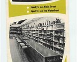 Sparky&#39;s Gifts &amp; Liquors Brochure 1960&#39;s St Thomas US Virgin Islands  - $21.78