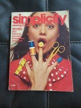 Vtg Simplicity Sewing Book Revised + Tailoring Crochet Embroidery and More 1972 - £9.71 GBP