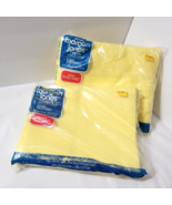 Sunny Yellow Solid TWIN Flat &amp; Fitted Sheets NEW SEALED Morgan Jones Twi... - $538.96 MXN