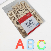 Wood Letters A-Z 4 cm (1.57 inches) Montessori Educational Homeschool Sp... - $7.99