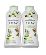2 Olay Infused With Essential Botanicals Essence Of Jasmine Blossom &amp; Sa... - $623.51 MXN
