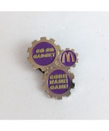 Vintage Go Go Gadget Code Name Game McDonald&#39;s Employee Lapel Hat Pin - $15.04