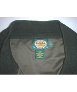 Cabela&#39;s forest green pullover men&#39;s sweater poly-cotton Med Reg GREAT s... - $35.00