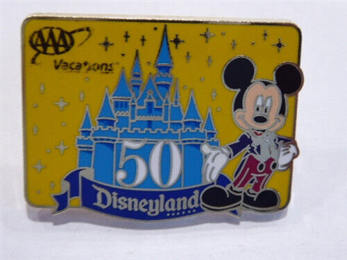 Primary image for Disney Trading Pins 38872 2005 AAA Travel Pin (Disneyland 50th Anniversary)