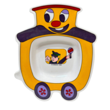 Vintage 1994 Oneida Meal Time Railroad Toddler Replacement Melamine Bowl 5.5x7&quot; - £7.55 GBP