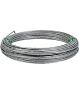 Hillman 122070 100&#39; Stranded Wire, 20 x 100 inches, Silver - $25.41