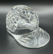 Waterford Ireland Crystal Baseball Hat Cap Paperweight Figurine As Angel... - £21.98 GBP
